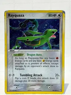 Pokemon TCG Rayquaza EX Deoxys 22/107 Holo Holo Rare - Image 1