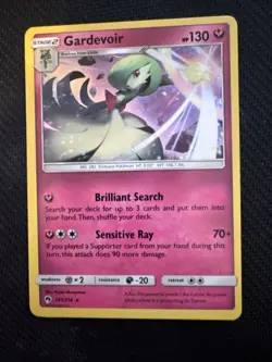 Pokemon TCG Gardevoir COSMO Holo Rare Lost Thunder 141/214 NM 2018 - Image 1