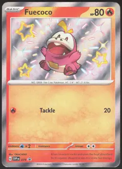 Scarlet & Violet Promo Fuecoco 079 Holo Promo Pokemon NM/M - Image 1