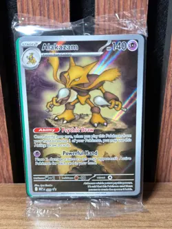 SEALED Alakazam 009 Holo Promo ME: Mega Evolution Promo Pokemon Holo Near Mint - Image 1