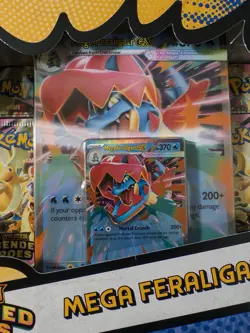 Pokemon TCG Mega Feraligatr ex Box Ascended Heroes SEALED - Image 3