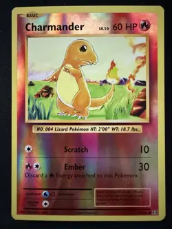 Charmander Reverse Holo - 2016 Pokemon XY Evolutions 9/108 NM - Image 1