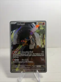 Torkoal 172/167 Illustration Rare Twilight Masquerade Pokemon TCG NM - Image 1