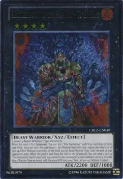 Yugioh! LP Brotherhood of the Fire Fist - Tiger King - CBLZ-EN048 - Ultimate Rar - Image 1