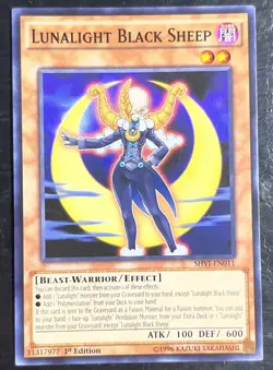 3x Lunalight Black Sheep SHVI-EN011 Shining Victories 1st Edition LP Playset - Image 2