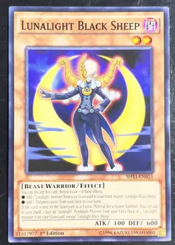 3x Lunalight Black Sheep SHVI-EN011 Shining Victories 1st Edition LP Playset - Image 3
