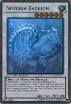 Naturia Barkion Limited Ghost/Gold Rare Gold Series: Haunted Mine GLD5-EN033 LP - Image 1