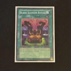 Black Illusion Ritual MRL-051 Magic Ruler 1st Edition Super Rare - Image 1