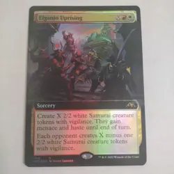 Magic the Gathering (mtg): NEO: Eiganjo Uprising (Extended Art) - Rare - Foil - Image 1