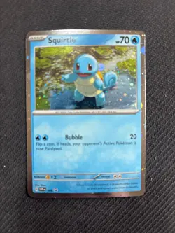 Pokemon Card Squirtle Black Star Promo 048 Near Mint - Image 1