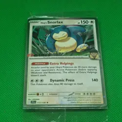 Hop's Snorlax - 117/159 - EB Games-Stamped Promo - Pokemon Card - Sealed! Mint - Image 1