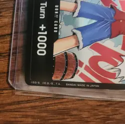 Don!! Card Manga Alternate Art Foil Your Turn +1000 One Piece OP01 Luffy english - Image 4