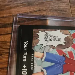 Don!! Card Manga Alternate Art Foil Your Turn +1000 One Piece OP01 Luffy english - Image 5