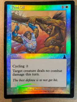 MTG 1x FOIL Fend Off Urza's Destiny Pauper Magic the Gathering Card x1 MP - Image 1