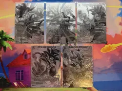 🔥 2023 Offline Regionals Silver Card Full 5 card set - Dragon Ball Super - Image 1
