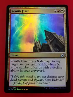 1x Zenith Flare | FOIL | Ikoria Lair of Behemoths | MTG Magic Cards - Image 1