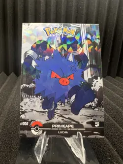 Primeape #57 - Cracked Ice Holo - Crystal Dark Black 2025 - Pokemon Card - Image 1
