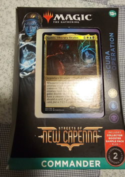 Streets of New Capenna Commander Deck - Obscura Operation MTG Brand New Sealed 195166121468 - Image 1