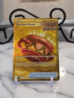 Pokemon TCG Earthen Vessel 096/064 Sv: Shrouded Fable Holo LP - Image 1