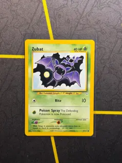 Zubat 59/64 Pokemon TCG Neo Revelation Unlimited - LP - Image 1