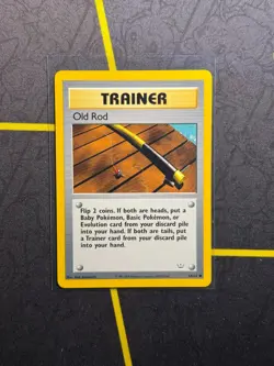 Old Rod 64/64 Pokemon TCG Neo Revelation Unlimited - LP - Image 1