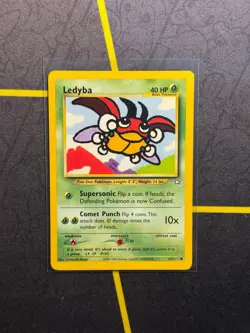 Ledyba 63/111 Pokemon TCG Neo Genesis Unlimited - LP - Image 1