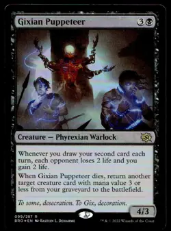 Gixian Puppeteer 99 Foil R Promo Pack: The Brothers' War - Image 1