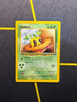 Sunkern 78/111 Pokemon TCG Neo Genesis Unlimited - LP - Image 1
