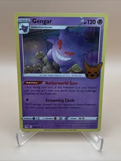 Gengar 066/196 Holo Rare Lost Origin Trick or Trade Pokemon NM - Image 1