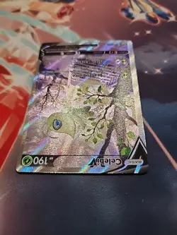 Pokemon TCG SWSH Fusion Strike Celebi v Alt Art Holo Ultra Rare Card 245/264 - Image 5