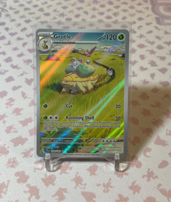 Pokemon Grotle 164/162 Illustration Rare Temporal Forces 2024 TCG NM - Image 1