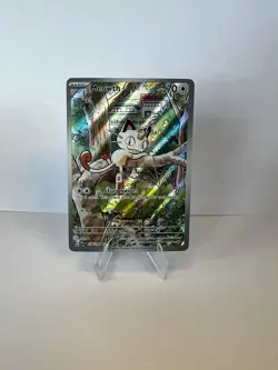 Pokemon Meowth 106/094 Phantasmal Flames IR Full Art Holo 70 HP - Image 2