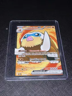 Pokemon TCG Mamoswine EX 174/159 Journey Together Ultra Rare - Image 1