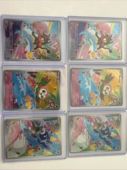 Pokemon First Partner Illustration Collection Series 1 Kanto Gen 1 & 7 Starters - Image 3