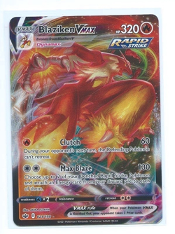 Pokemon Blaziken VMAX 021/198 Swsh06: Sword & Shield - Chilling Reign Holo - Image 1