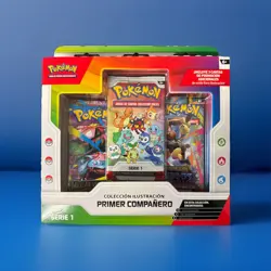 🔥 Pokemon TCG Spanish First Partner Illustration Collection Serie 1 Sealed - Image 1
