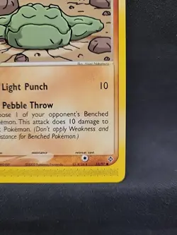 Geodude 55/97 Ex Dragon E Reader Common Regular Non Holo Pokemon - Image 4