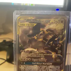Lucario & Melmetal GX SM192 Ultra Rare - Pokemon - Sun & Moon Tag Team Promo -MP - Image 2
