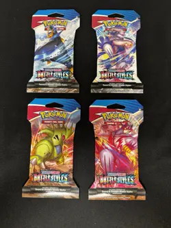 Pokemon Sword & Shield Battle Styles Booster Lot Of 4 Booster Packs (2021) 820650808197 - Image 1