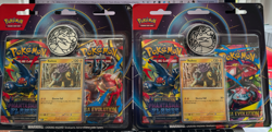 Pokemon TCG, Mega Evolution 2-Pack Blister (Raikou Cosmos Promo) - Quantity 2 - Image 1