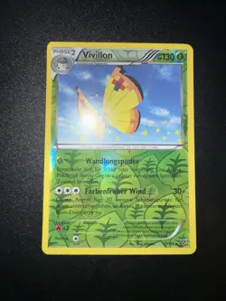Pokemon Tcg Vivillon 17/146 Russian, English, German, Italian, Portuguese￼￼ - Image 3