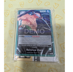 One Piece TCG promotional demo deck featuring Roronoa Zoro - sealed - Image 1