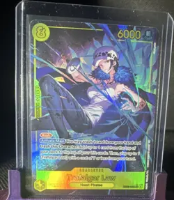 One Piece Trafalgar Law EB03-062 Heroines Edition Rare Holo Rush 6000 Power - Image 1