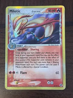 Milotic Reverse Holographic Pokemon Card 5/101 Lightly Used Great Condition - Image 1