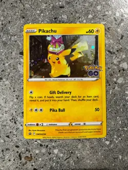 Pokemon TCG Cards Pikachu SWSH234 Black Star Promo Holo NM-M - Image 1
