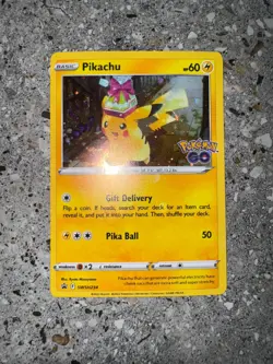 Pokemon TCG Cards Pikachu SWSH234 Black Star Promo Holo NM-M - Image 3