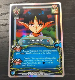 Score Yu-Yu-Hakusho Ghost Files Shura Holo Card R30 NM - Image 1