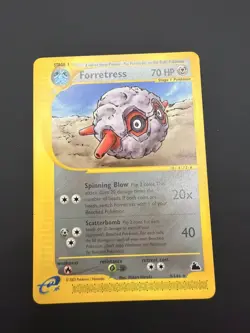 Pokemon Card - Forretress Skyridge 9/144 Rare Non-Holo - Image 1
