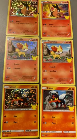 Pokemon 25th Anniversary (All Holo And Non Holo) Mcdonalds Full 50 card Set - Image 5