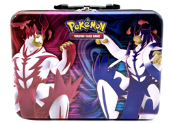 Pokemon Trading Card Game Lunch Box Pail Treasure Chest Tin Container EMPTY 2021 - Image 1